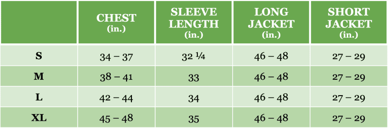 MenHanbokSizeChartSMLXL