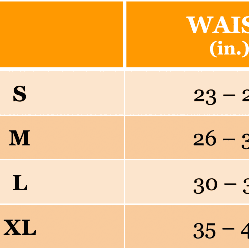 UnisexEverydayHanbokSizeChartSMLXL