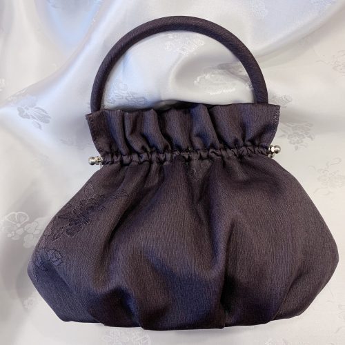 Korean Traditional Silk Pearl Clasp Handbag - LEEHWA WEDDING